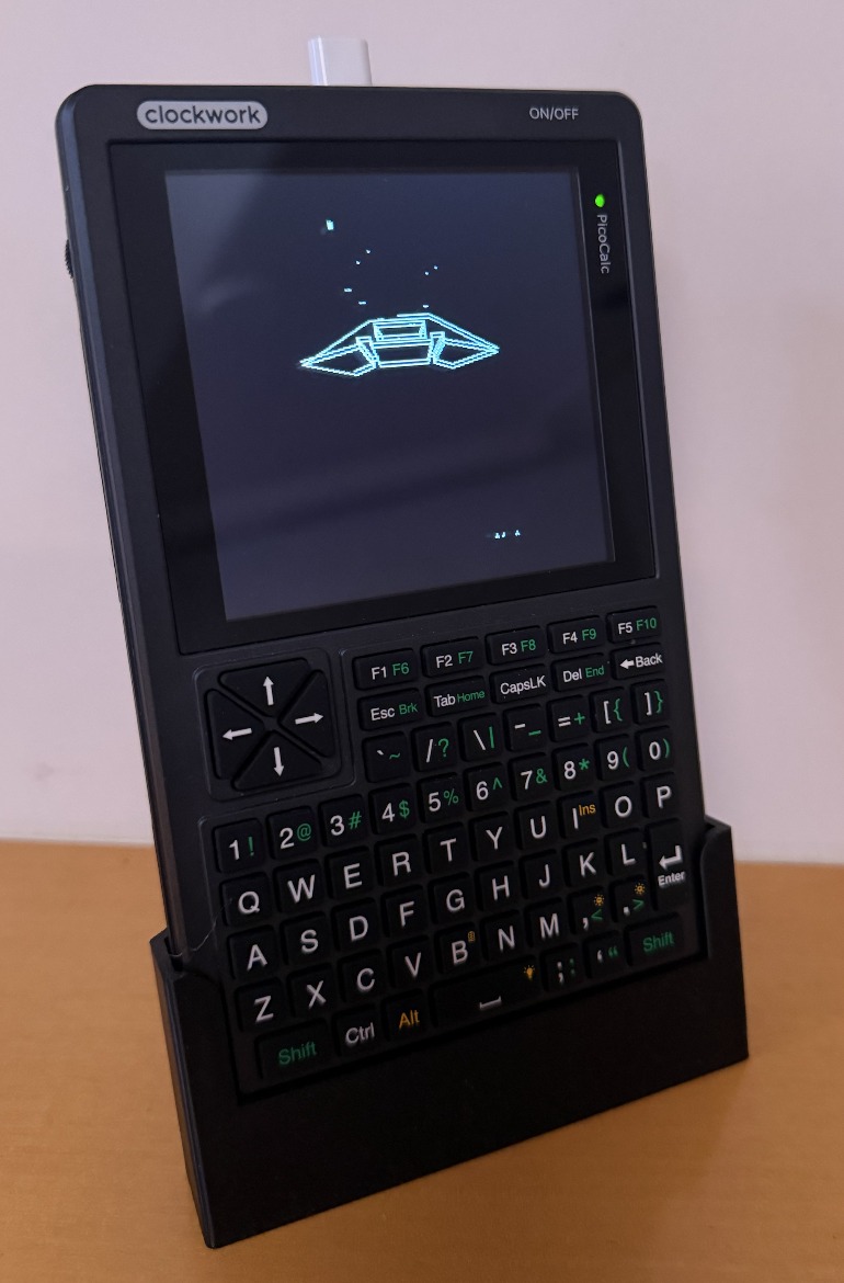 Vectrex emulator on PicoCalc